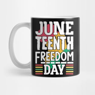 Juneteenth Celebrating Black Freedom 1865 African American Mug